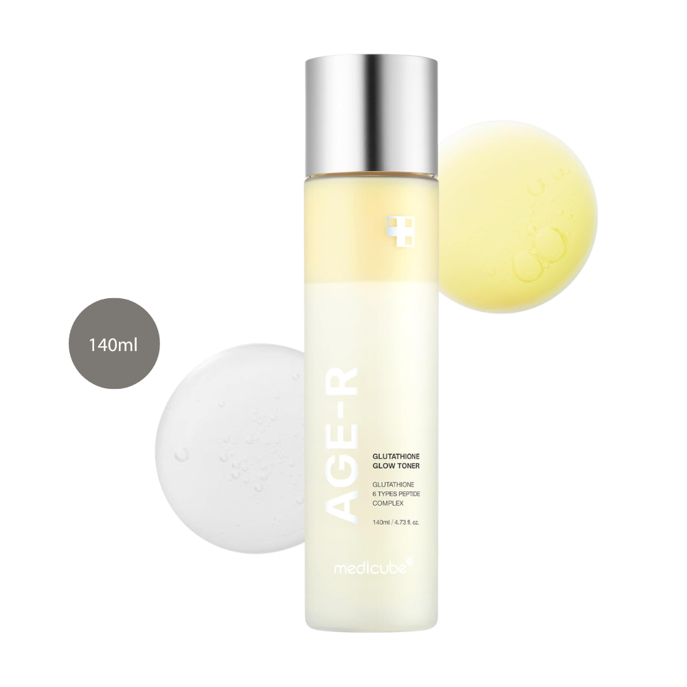 medicube Age-R Glutathione Glow Milky Toner (140ml)
