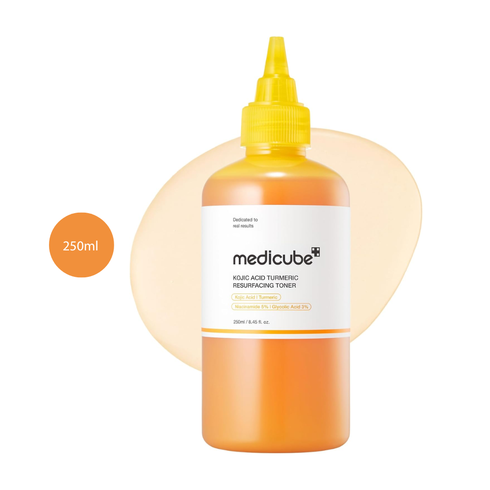 medicube Kojic Acid Turmeric Resurfacing Toner (250ml)