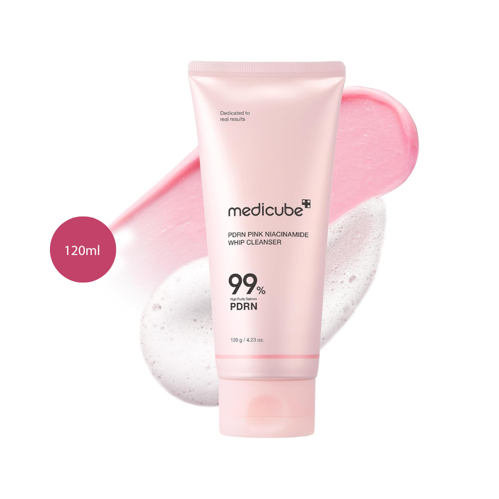 medicube Pink Niacinamide Whip Cleanser (120ml)