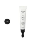 HEVEBLUE Black Yuja Bean Lifting Eye Cream 15ml slender white squeeze tube.