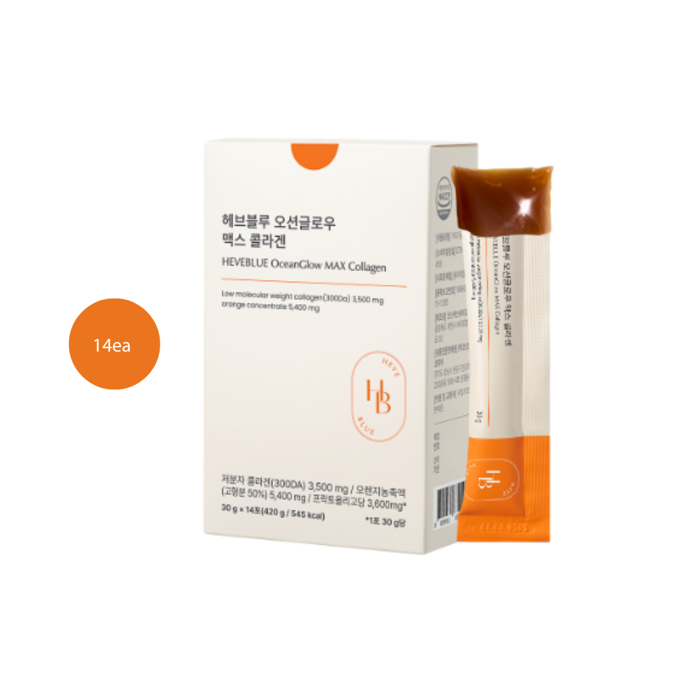 HEVEBLUE Ocean Glow Max Collagen (14ea) HEVEBLUE Ocean Glow Max Collagen (14ea)