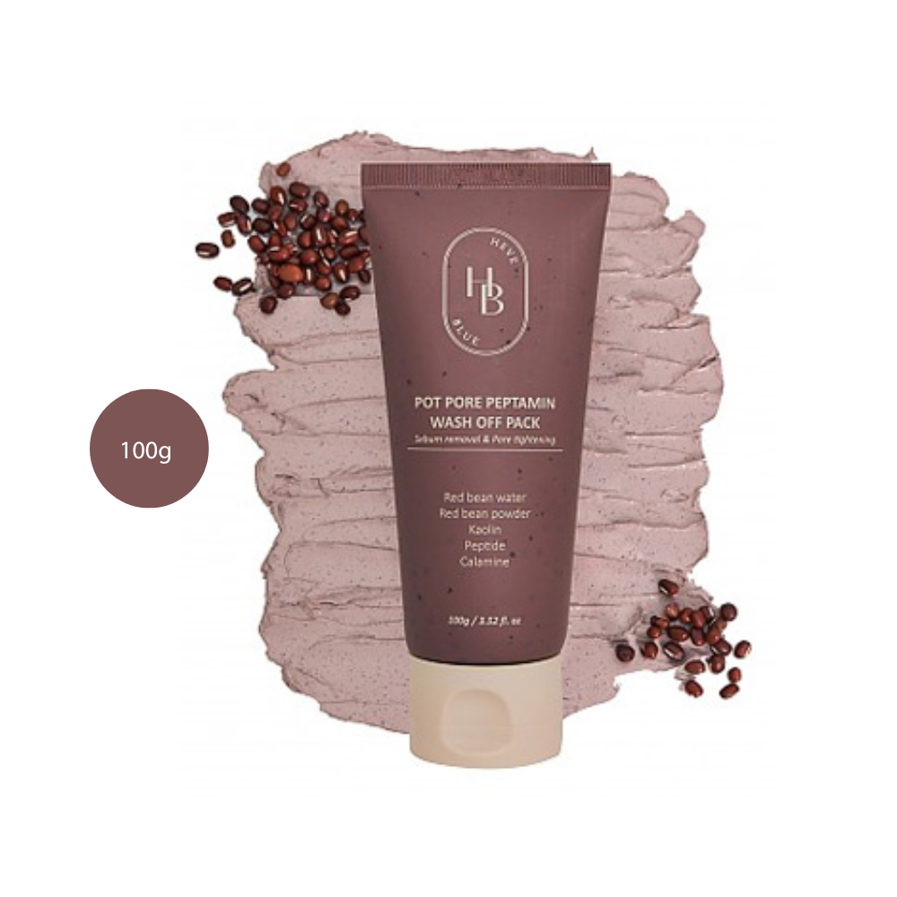 HEVEBLUE Pot Pore Peptamin Wash Off Pack (100g) HEVEBLUE Pot Pore Peptamin Wash Off Pack (100g)