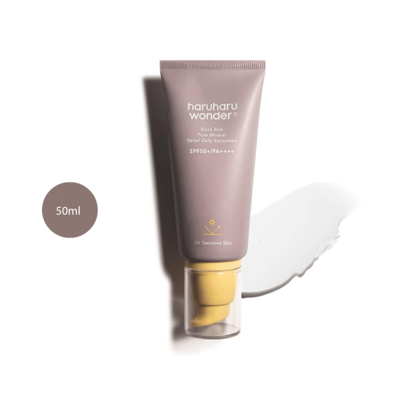 Haruharu Wonder Black Rice Pure Mineral Relief Daily Sunscreen (50ml)