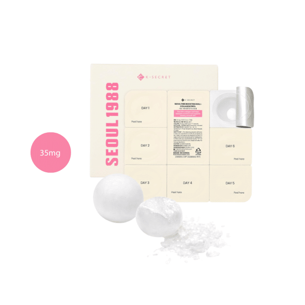 KSECRET SEOUL 1988 Boosting Ball Collagen 100% (35mg x 7 capsules)