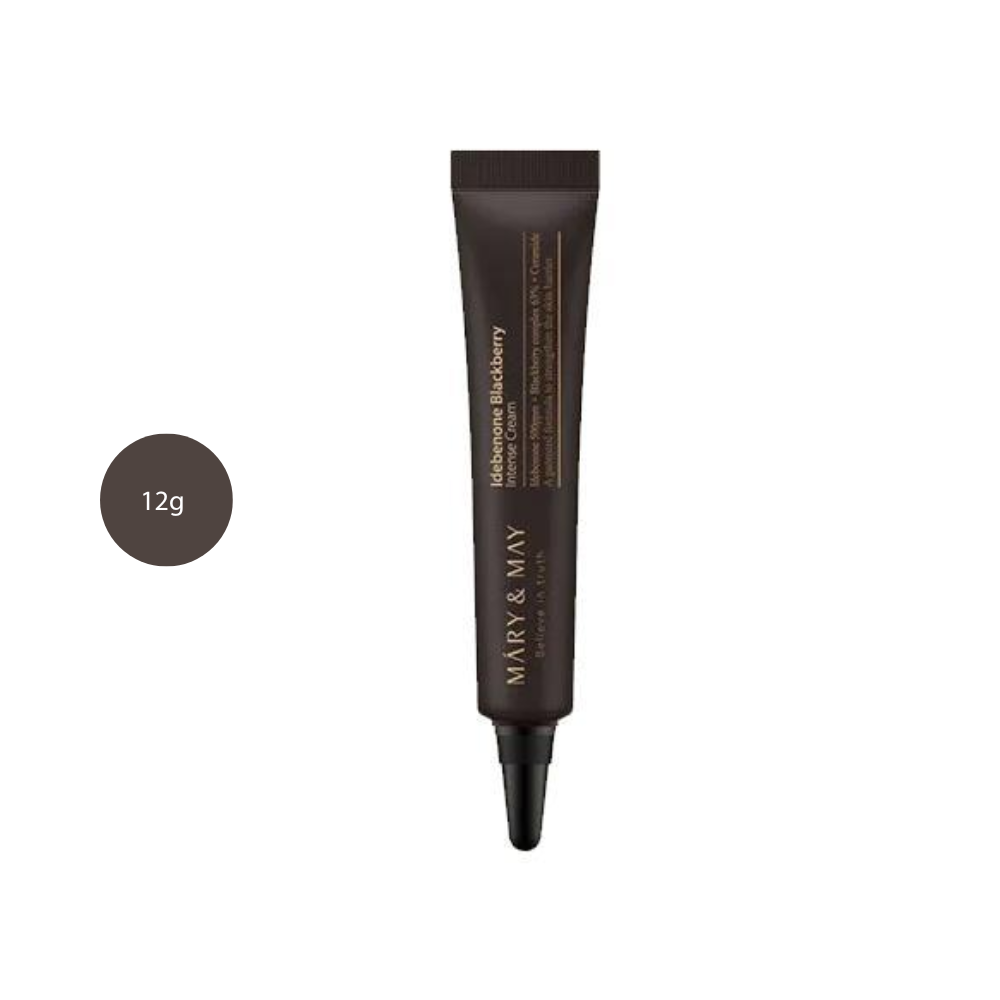 MARY & MAY Idebenone Blackberry Complex Intense Cream (12g) MARY & MAY Idebenone Blackberry Complex Intense Cream (12g)