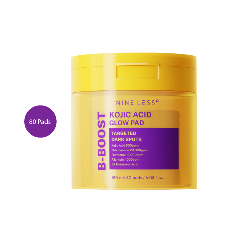 NINELESS B-Boost Kojic Acid Glow Toner Pad (80 pads) NINELESS B-Boost Kojic Acid Glow Toner Pad (80 pads)
