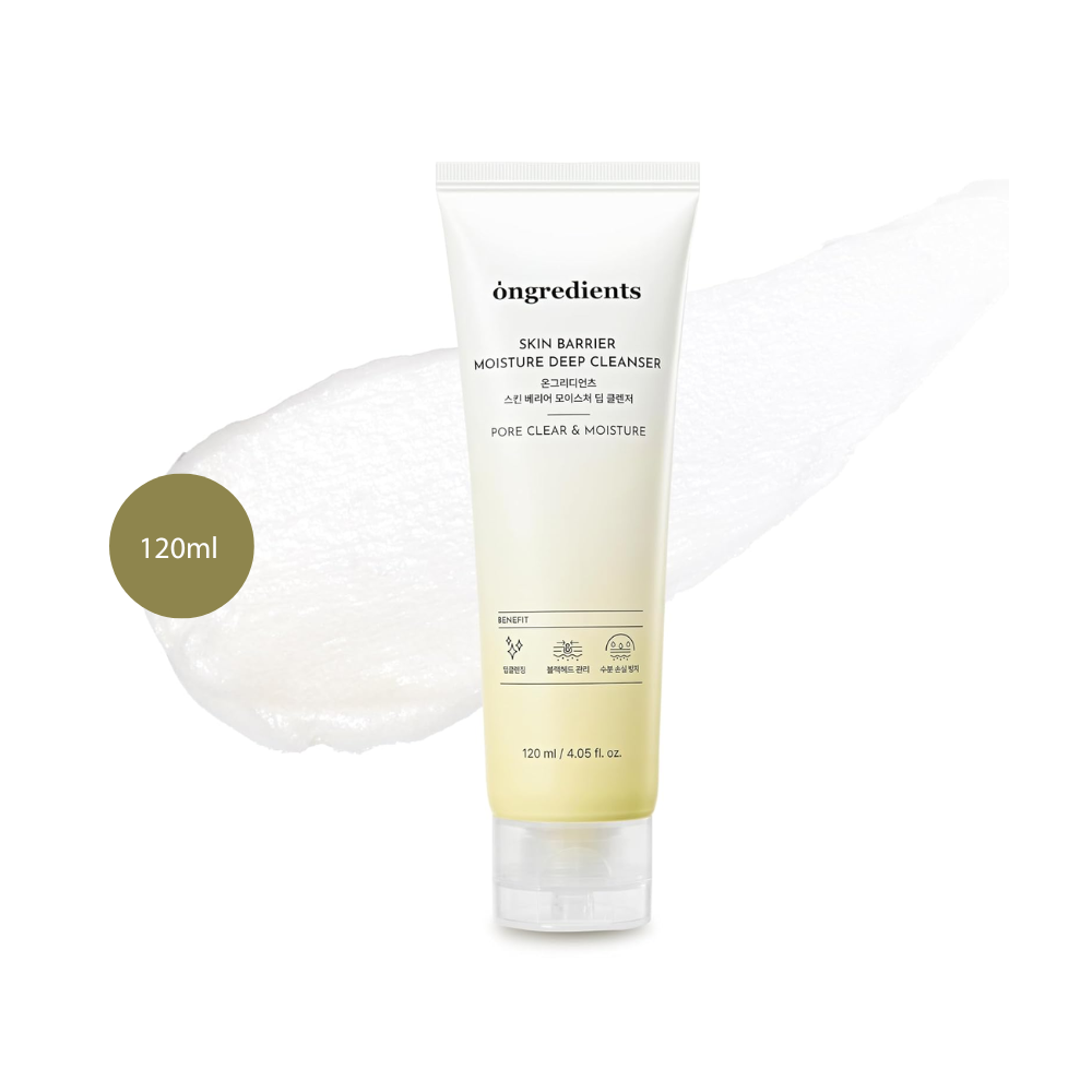 Ongredients Skin Barrier Moisture Deep Cleanser (120ml)
