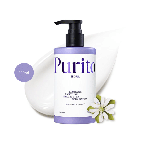 Purito Seoul Luminous Moisture Shea Butter Body Lotion - Midnight Romance (300ml)
