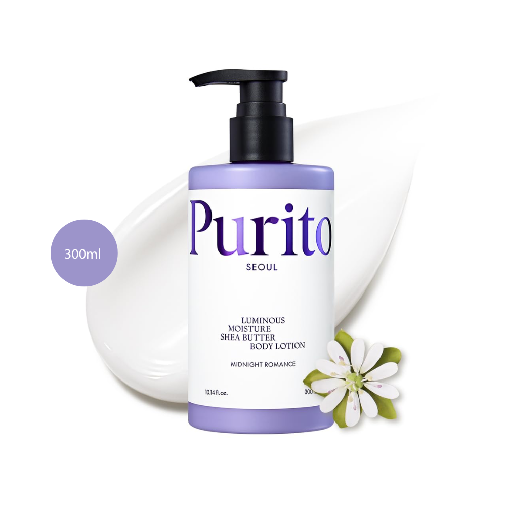 Purito Seoul Luminous Moisture Shea Butter Body Lotion - Midnight Romance (300ml) Purito Seoul Luminous Moisture Shea Butter Body Lotion - Midnight Romance (300ml)