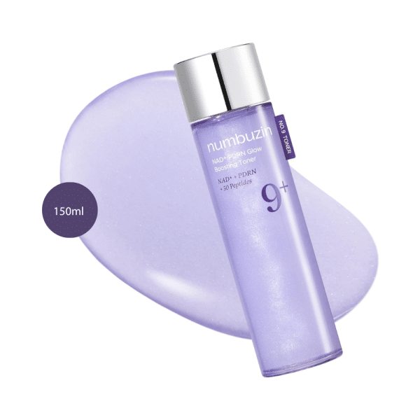 numbuzin No.9 NAD+ PDRN Glow Boosting Toner (150ml)
