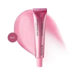Arencia PDRN Booster Shot Serum 30ml pink tube on a light pink cream backdrop.