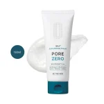 Be The Skin BHA+ Pore Zero Cleansing Foam 150ml tube on a white foam backdrop.