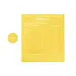 Biodance Radiant Vita Niacinamide Real Deep Mask 34g yellow packet on a white background.