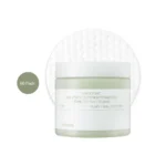 Celimax Ji Woo Gae Body Brightening Pad tub with a white textured cotton pad behind it.