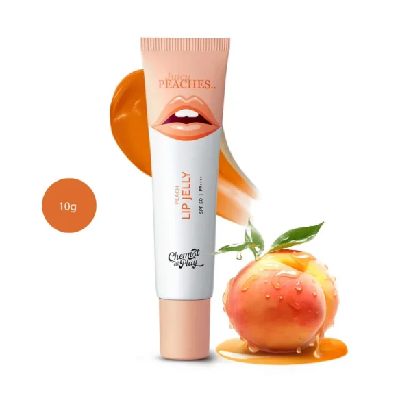 Chemist at Play Ceramides + 2% Kojic Acid Tinted Lip Jelly #Peach 10g tube