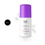 Chemist at Play Tri-Active Underarm Roll On 40ml with purple cap on white background.