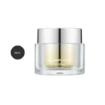 Dr. Althea Niathione Cream 30ml luxurious clear jar with a gold inner core and silver cap.