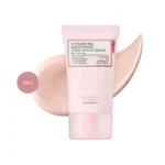FULLY Vitamin B12 Brightening Tone-Up Sun Cream 50ml with pink cream accents.
