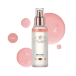 d'Alba White Truffle Vital Spray Serum 100ml bottle with pink liquid texture accents.