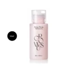 GROWUS Damage Therapy Shampoo EX 50ml small frosted light pink bottle with a clear cap.