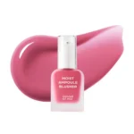 HOUSE OF HUR Moist Ampoule Blusher #7 Pink Rosie frosted bottle.