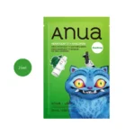 Anua KDH Heartleaf 77 Soothing Mask 25ml green sachet with illustration.