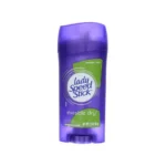 Lady Speed Stick Powder Fresh Invisible Dry Deodorant purple stick with green accents.