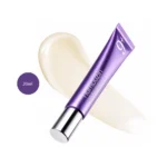 numbuzin No.9 NAD+ Retinal Volumetox Eye Cream 20ml metallic purple tube with cream swatch.
