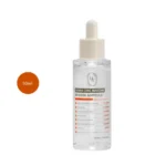 HEVEBLUE Derma Zinc Matcha MX 800K Ampoule 50ml clear bottle with white dropper cap.