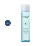 HEVEBLUE Phyton Squa Hyal Blue Toner 200ml clear light blue tall bottle with white cap.