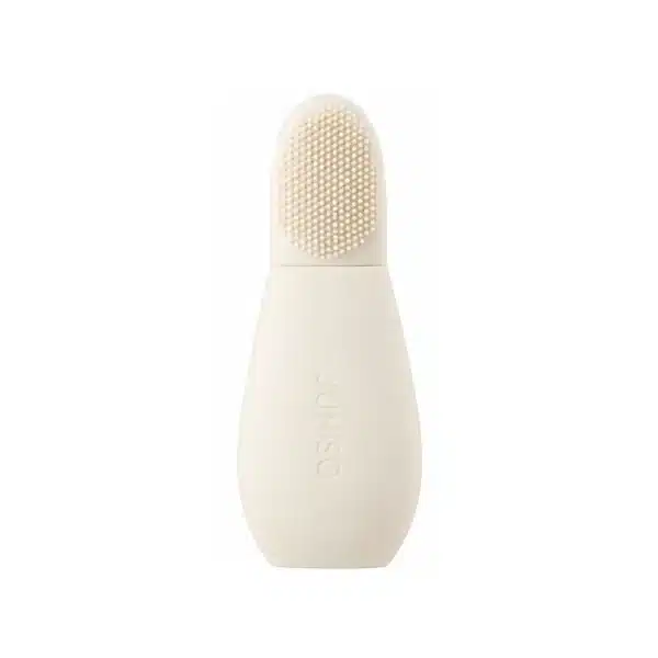 JUMISO 2-in-1 Blackhead Remover Tool beige silicone cleansing brush tool.
