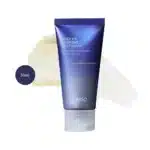 JUMISO Urea 9.9 Intensive Multi Balm 50ml blue squeeze tube over translucent balm smear.