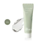 ilso Clean Up Wash Off Mud Cream 100g light green squeeze tube over grey mud smear.